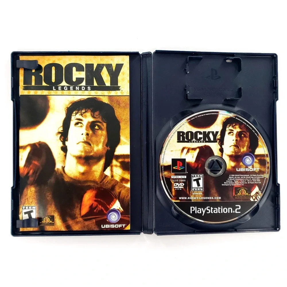 Rocky Legends (Sony PlayStation 2, 2004) Complete Tested & Works